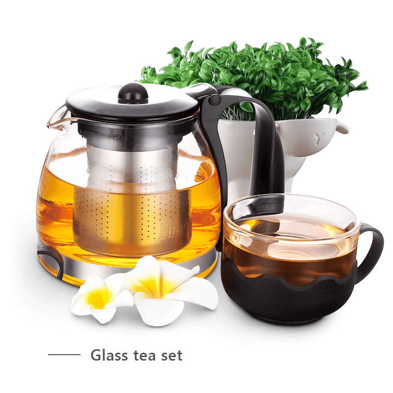 Glass Tea Set & Glass Teapot Wholesale Lilac