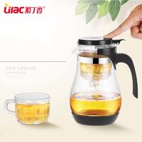 Factory Customized new product high quality borosilicate  glass tea pot 800 ml S13