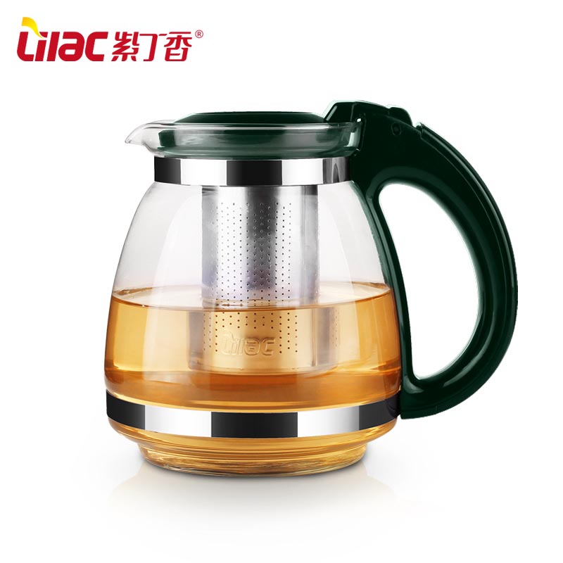 Factory Customized new product high quality making tea glass tea pot 1100ml S91